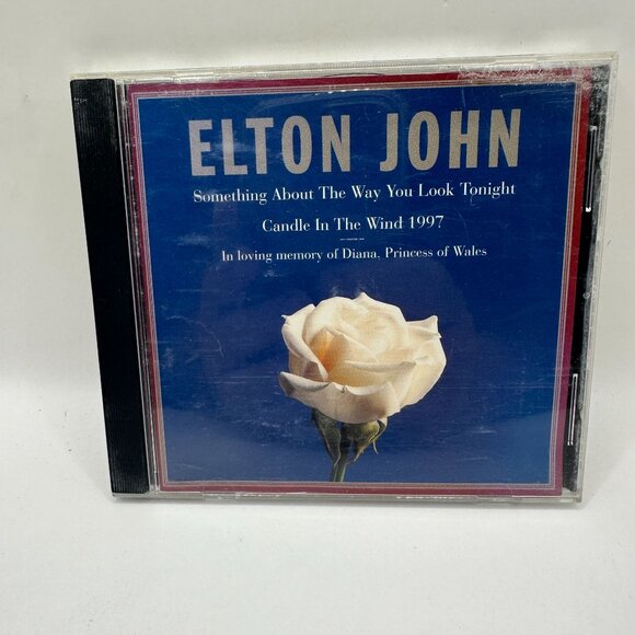 Elton John Something About The Way You Look Tonight / Candle In The Wind 1997 CD - Picture 2 of 6